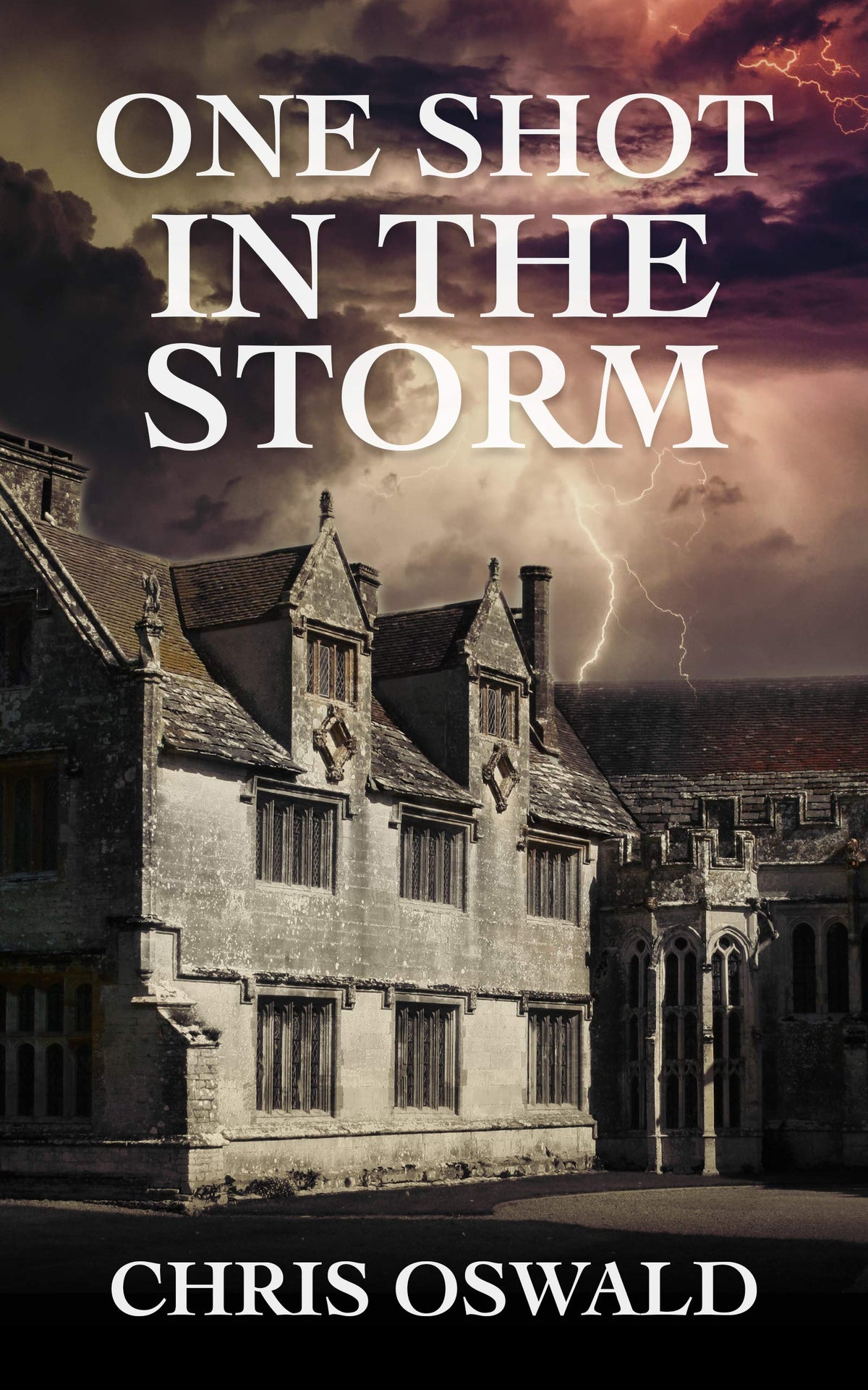 One Shot in the Storm by Chris Oswald — The Dorset Chronicles Book Four, paperback cover
